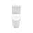 Ceramic One Piece Toilet For Bathroom, 12-Inch Rough-In, 1.1/1.6 GPF, Dual Flush With Soft Clsoing Seat, Powerful Dual Flush MAP 800G
