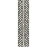 Rectangle Eshin Abstract Machine Made Power Loom Polyester Indoor Area Rug In