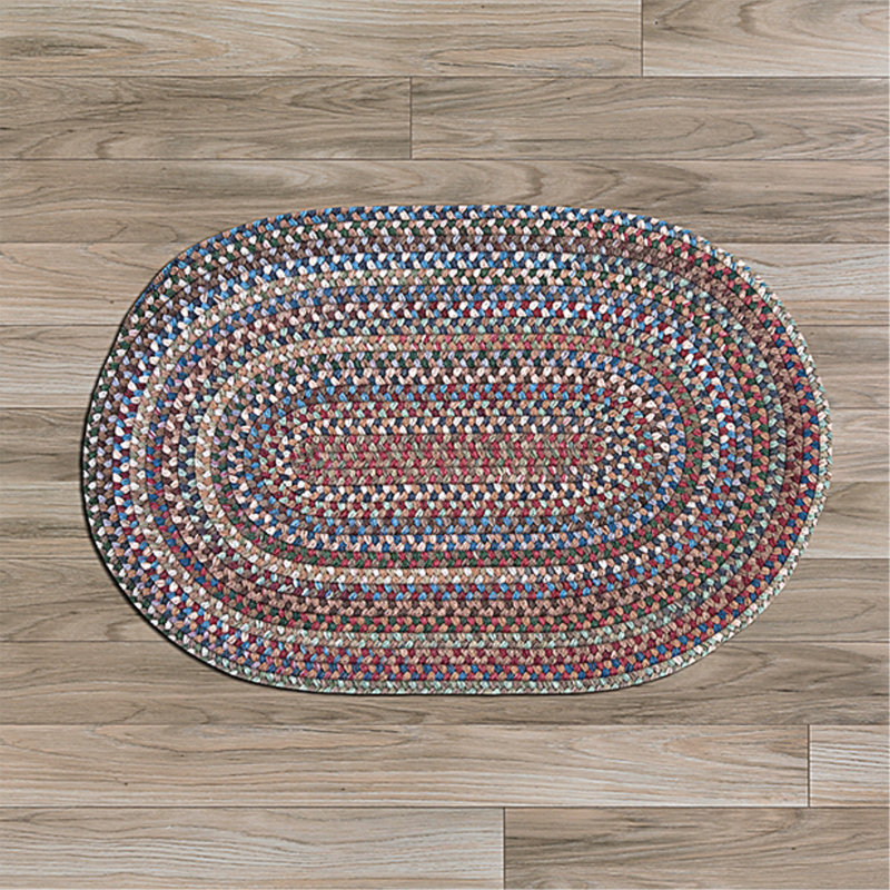 Tapis réversible en laine Oyola - crépuscule, Tapis de couloir 2 pi x 10 pi