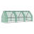 Outsunny 9' X 3' X 3' Portable Mini Greenhouse Outdoor Garden With Large Zipper Doors And Water/UV PE Cover