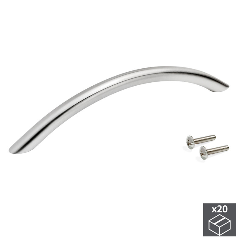 Cavanaville Steel 22.4cm Centre Arch Handle