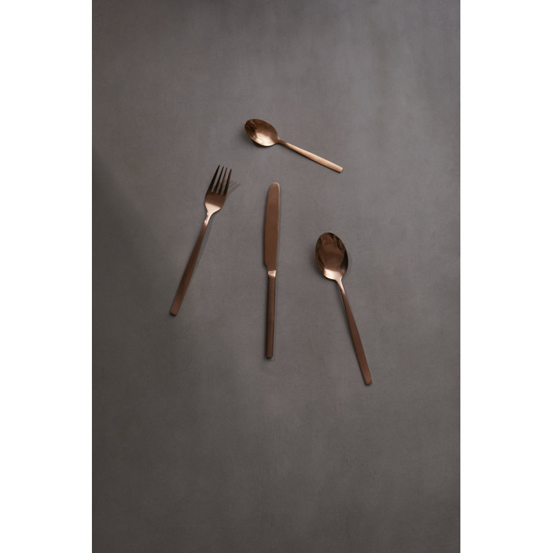 Aadrika 16 Piece Cutlery Set, Service for 4, Pink