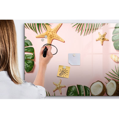 Magnetic Glass Dry Erase Board
