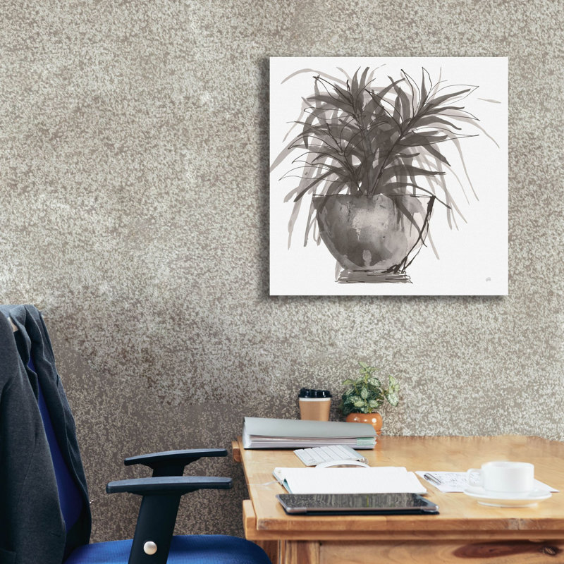 «Sunroom Sketch 1» par Chris Paschke, art mural sur toile, H 26 po x l 26 po x P 1,5 po