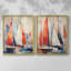 NAUTICAL Series CD XXXII - Reproduction encadrée de qualité supérieure - prête à être accrochée - aucun clou requis - aucun clou requis-291052371-291052382
