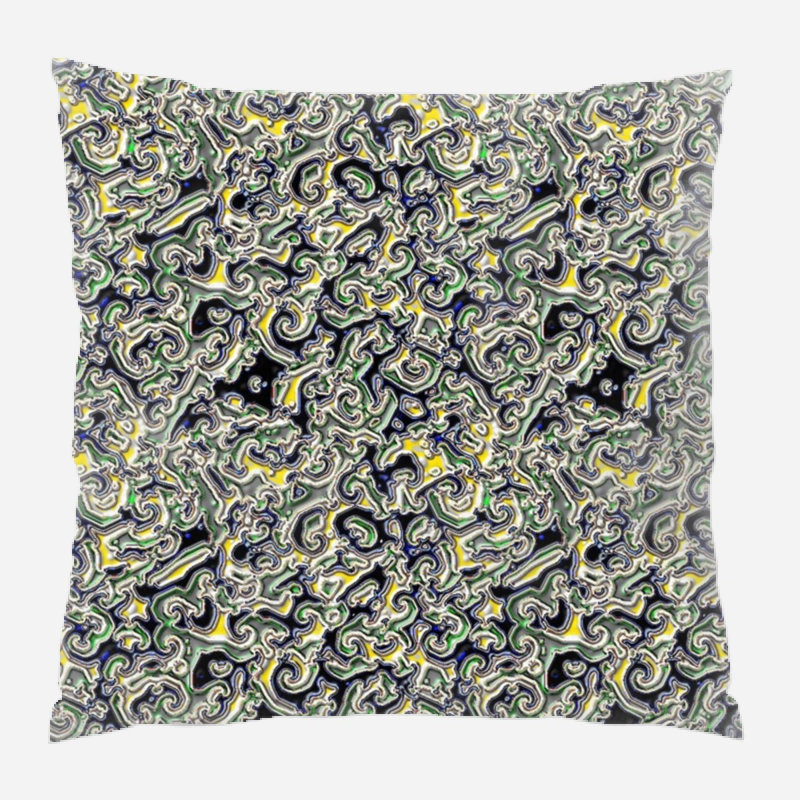 Reversible Throw Pillow, Indoor
