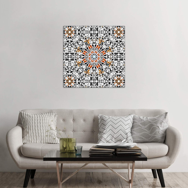 Modern Art - Wings Of A Butterfly by 5by5collective - Wrapped Canvas Print, 45.72 cm H x 45.72 cm W x 1.91 cm D
