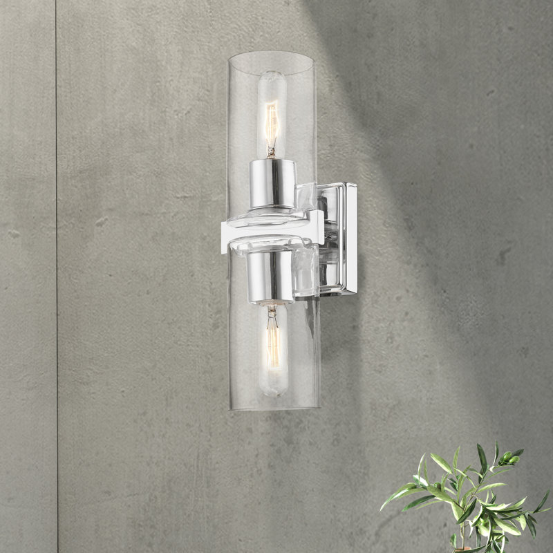 Wyonda 2 - Light Dimmable Bath Bar, Polished Chrome