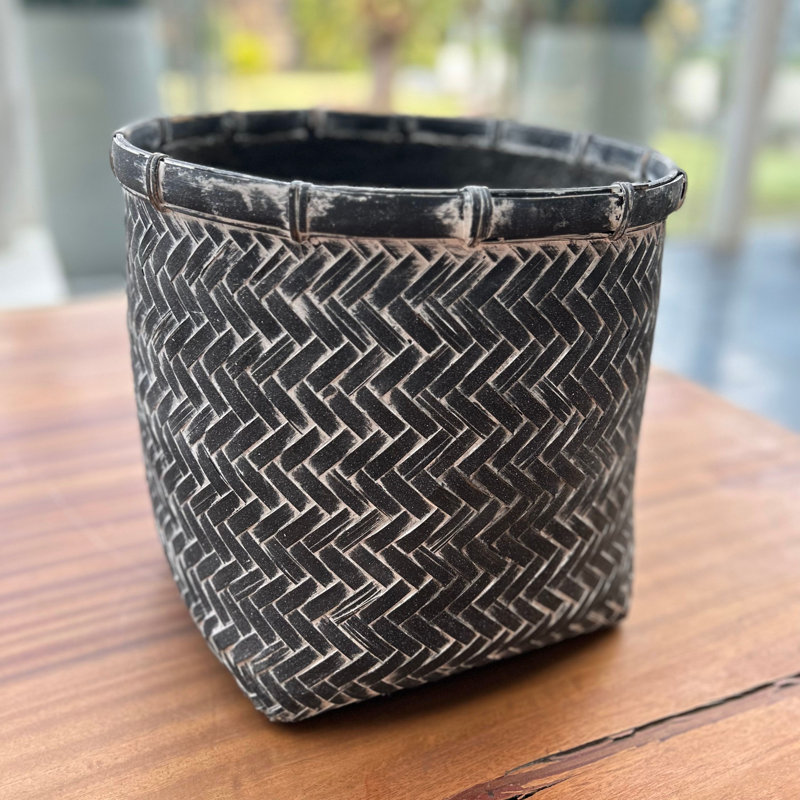 Alcy Pot Planter, Gray