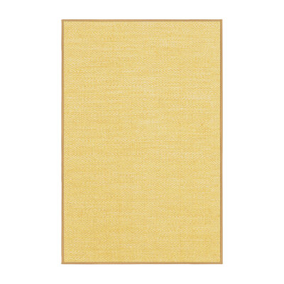 Tapis en laine / polyester tissé à la machine de couleur unie Dichelle
