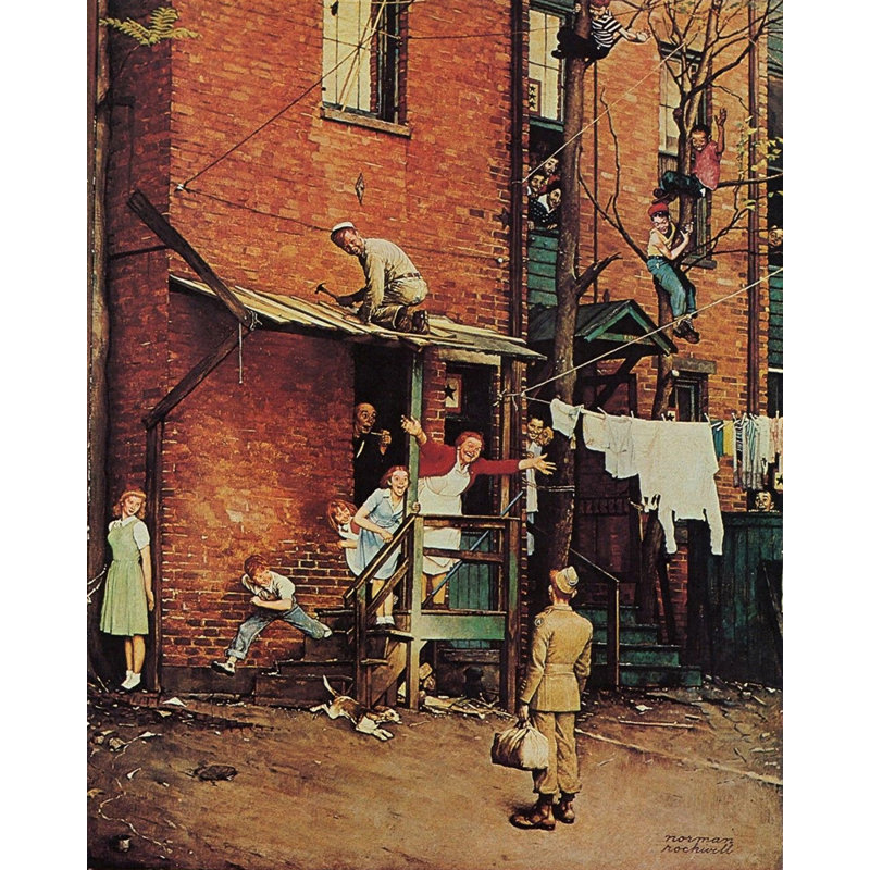 Retour à la maison