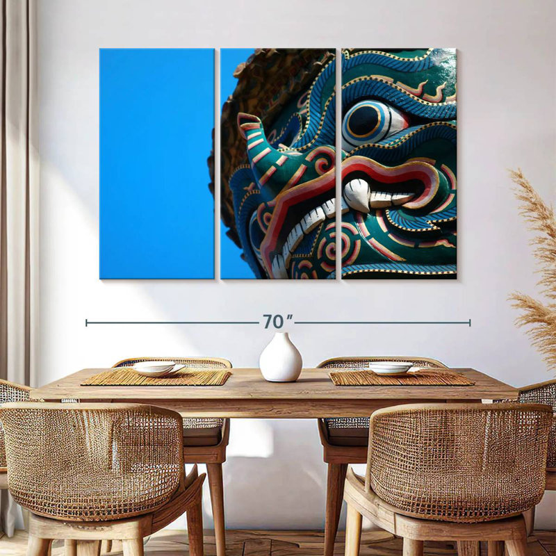 Rorry Oriental Monster, 42" H x 65" W