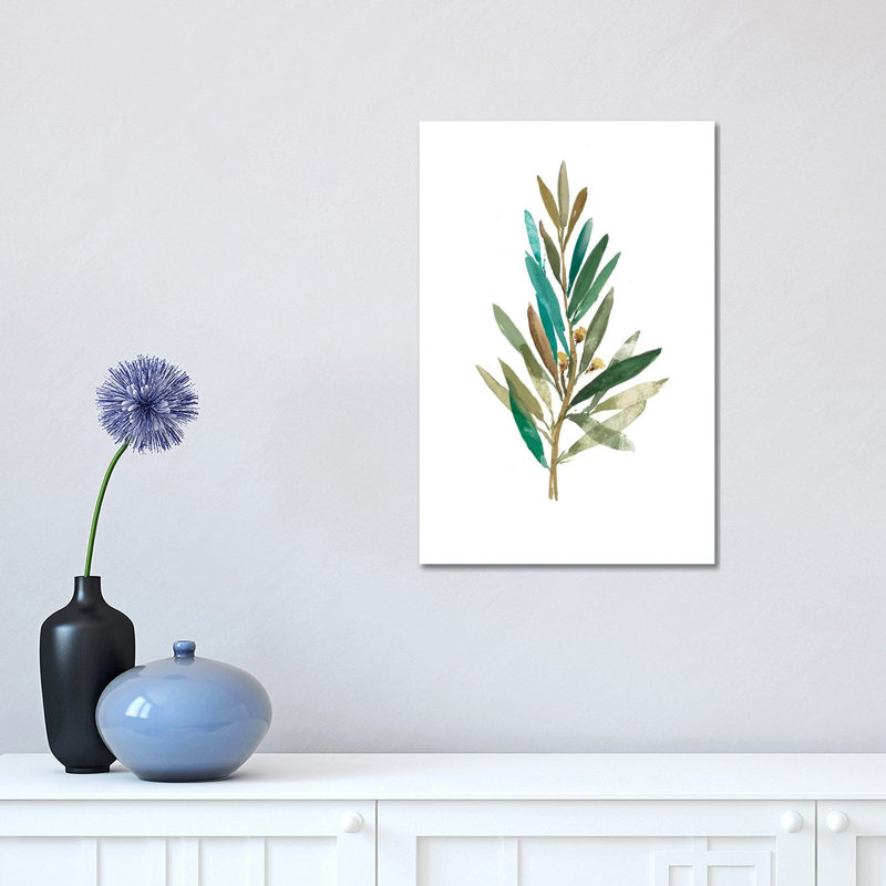 Olive III by Asia Jensen - Wrapped Canvas Gallery-Wrapped Canvas Giclée, 30.48 cm H x 45.72 cm W x 1.91 cm D