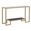 Carver 51'' W Glass Console Table