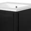 Meuble-lavabo de 20 po avec lavabo en céramique, porte à fermeture douce, tablette réglable en forme de U, support de rangement pour porte, armoire autoportante moderne pour les petites salles de bain-117193773
