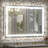 Aevar Super Bright Front & Back LED Lighted Anti-Fog Tempered Glass Bathroom/Vanity Mirror with ETL & 3-Year Warranty-1649379630