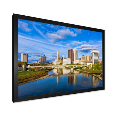 «Columbus Ohio Skyline - Cityscapes Wall Art Living Room»