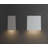 Angled Plane LED Flush Mounted Sconce