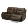 Trevina Zero Gravity Power Loveseat w/ Console - Saddle Brown