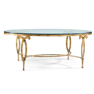 Table basse fleur-de-lis