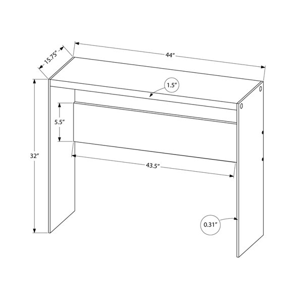 Dimensions du produit