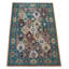 4X6 Green Machine Washable Area Rug with Built-in Padding and Non-Slip Backing-1826091196