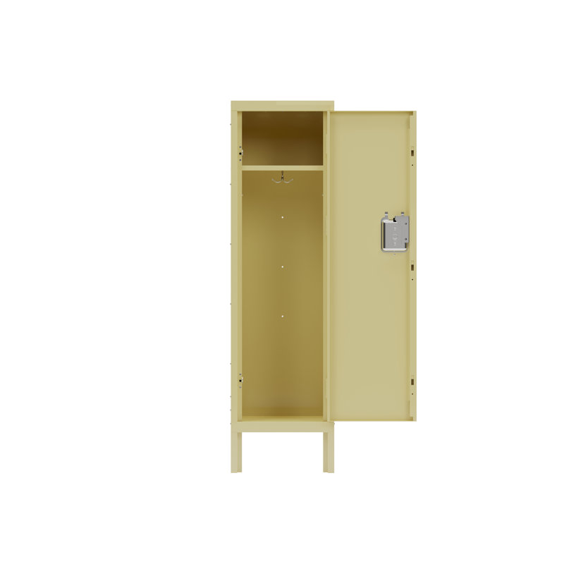Armoire de rangement polyvalente: organisez et désencombrez avec style, Jaune