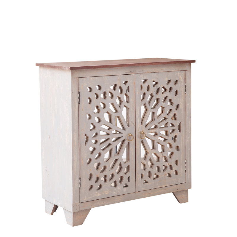Aleck 90cm Solid Wood Sideboard