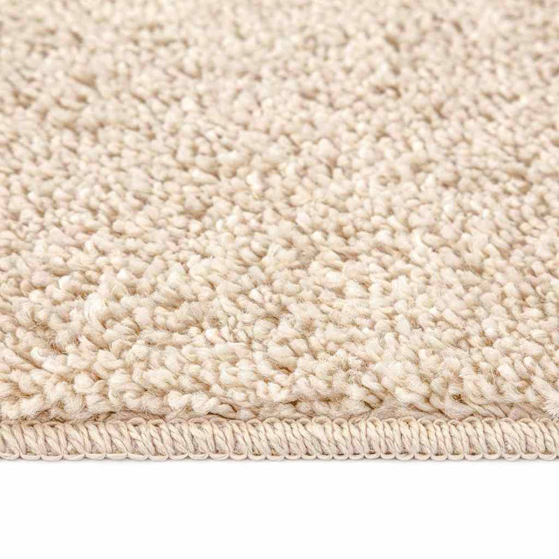 Square Solid Colour Machine Braided Area Rug, Square 120 cm