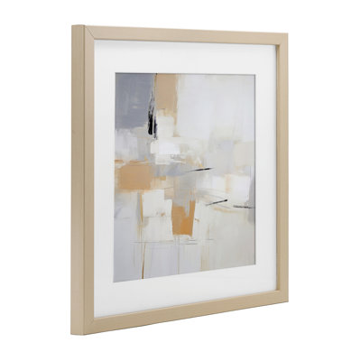 «Abstract Visionaries», reproduction sous verre encadrée par Irena Orlov