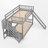 Matelles Kids Twin Over Twin Bunk Bed-1892736841
