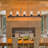 5-Light Wood Linear Kitchen Island Pedant