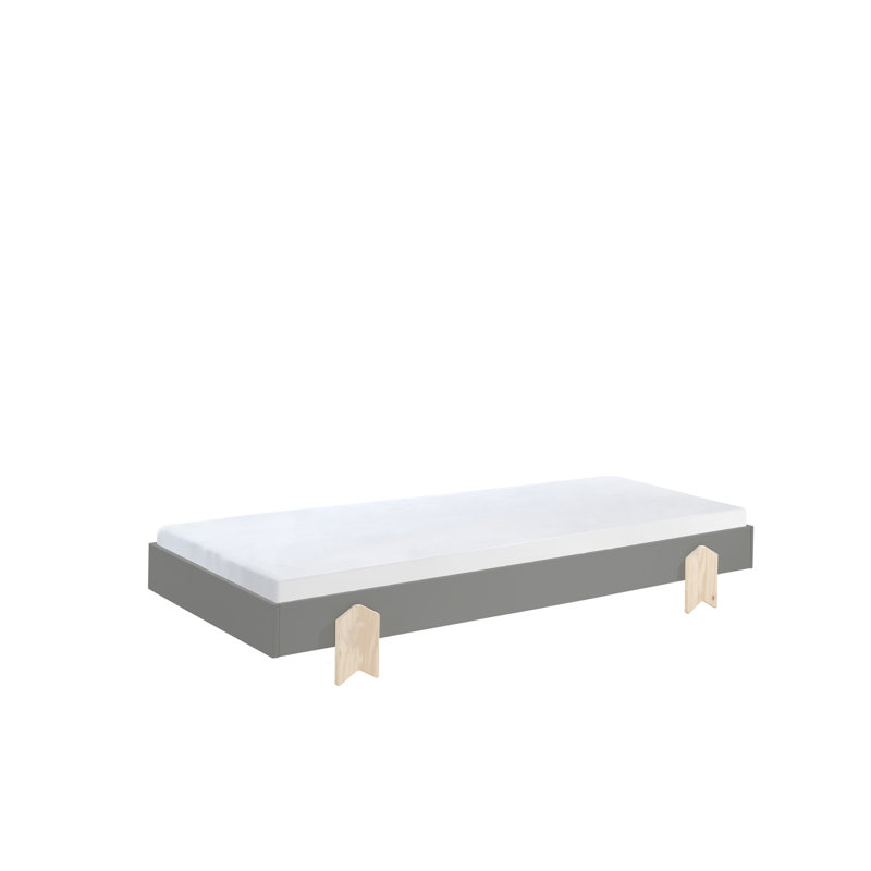 Cot Bed / Toddler (70 x 140cm) Bed Frames by Vipack, Grey