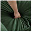 Canapé modulaire surdimensionné en L avec repose-pieds réversible en chenille verte Free Combination Comfy Upholstery-823723771