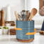 Stainless Steel Round Utensil Crock