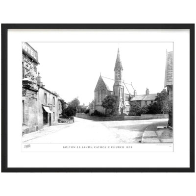 Bolton Le Sands, Catholic Church 1898 - Single Picture Frame Print