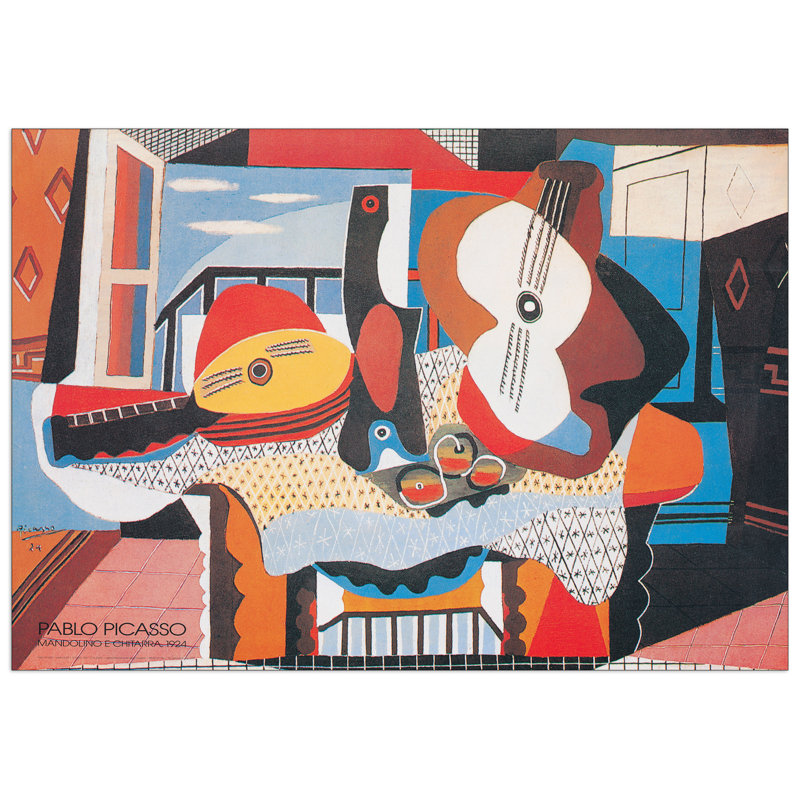 Pablo Picasso - No Frame Print on Wood