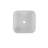Square Countertop Ceramic Basin - White, Modern Bathroom Decor Element Sink And Attractive Piece