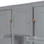 Lits simples escamotables doubles avec armoires et tablettes-529168058