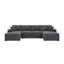 Canapé modulaire 3 pièces en velours côtelé 3 pièces-1433614523