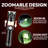 5.5'' Battery Powered Integrated LED Color Changing Flashlight
