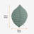  Leaf Shape Pet Blanket, Elm Green