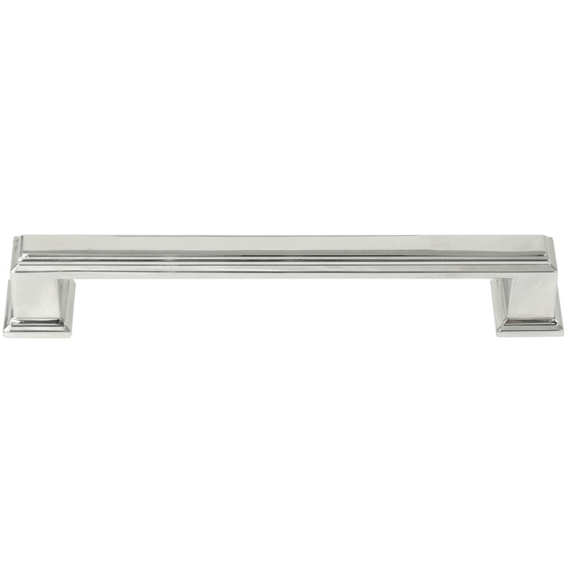 Beacon Hill Bar Pull, Polished Nickel, 11 33/100"