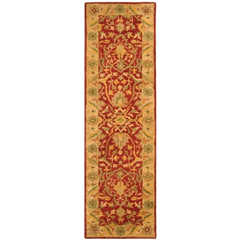 Traver Hand Tufted Wool Oriental Rug, Runner 2'3" x 10'