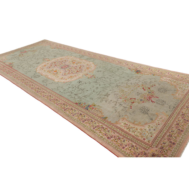 One-of-a-Kind 7’5”x18’7” Hand Knotted Area Rug