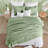 Wonderful Clipped Jacquard Comforter Set Tufted Circle Pattern Lightweight All-Season Bedding-104179963-104179961