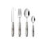 Excelsa set of 24 cutlery Boheme Noir steel