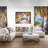Summer Seascape Landscape - Wrapped Canvas Print-16485946