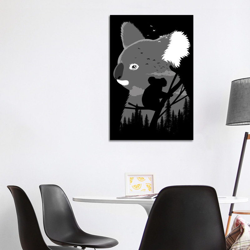 Koala Australia by Alberto Perez - Wrapped Canvas Print, 101.6cm H x 66.04cm W x 1.905cm W
