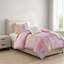 Ensemble d'édredon 3 pièces TG / TG avec coussin décoratif, rose-137258040-137258043